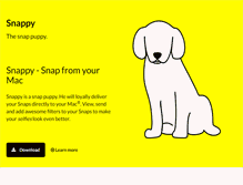 Tablet Screenshot of go-snappy.com